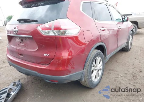 2015 Nissan Rogue Sv из США, поврежденный, VIN 5N1AT2MT9FC918196